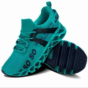 NWOT UMYOGO Women’s Nonslip Walking Blade Type Running Shoes in Teal Size 10